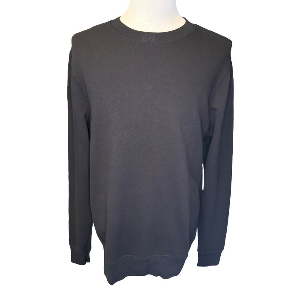 Cotton Citizen Crewneck Sweatshirt Pullover Long‎ Sleeve Black Casual Medium NWT